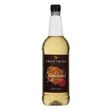 Bottle of Sweetbird Gingerbread syrup on a white background