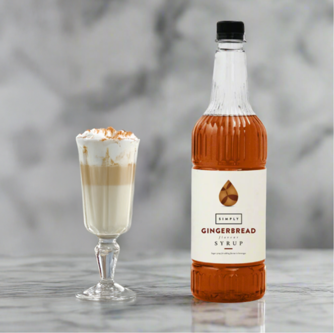 IBC, Simply Coffee Syrup 1L - Gingerbread, Redber Coffee