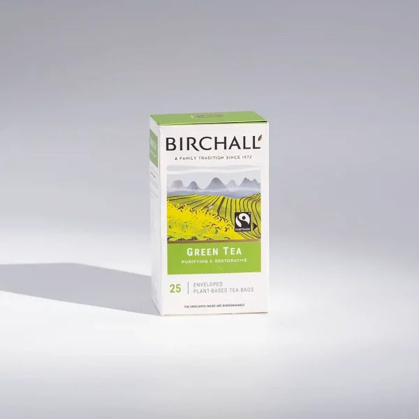 Birchall Enveloped Tea Bags 25pcs - Green Tea