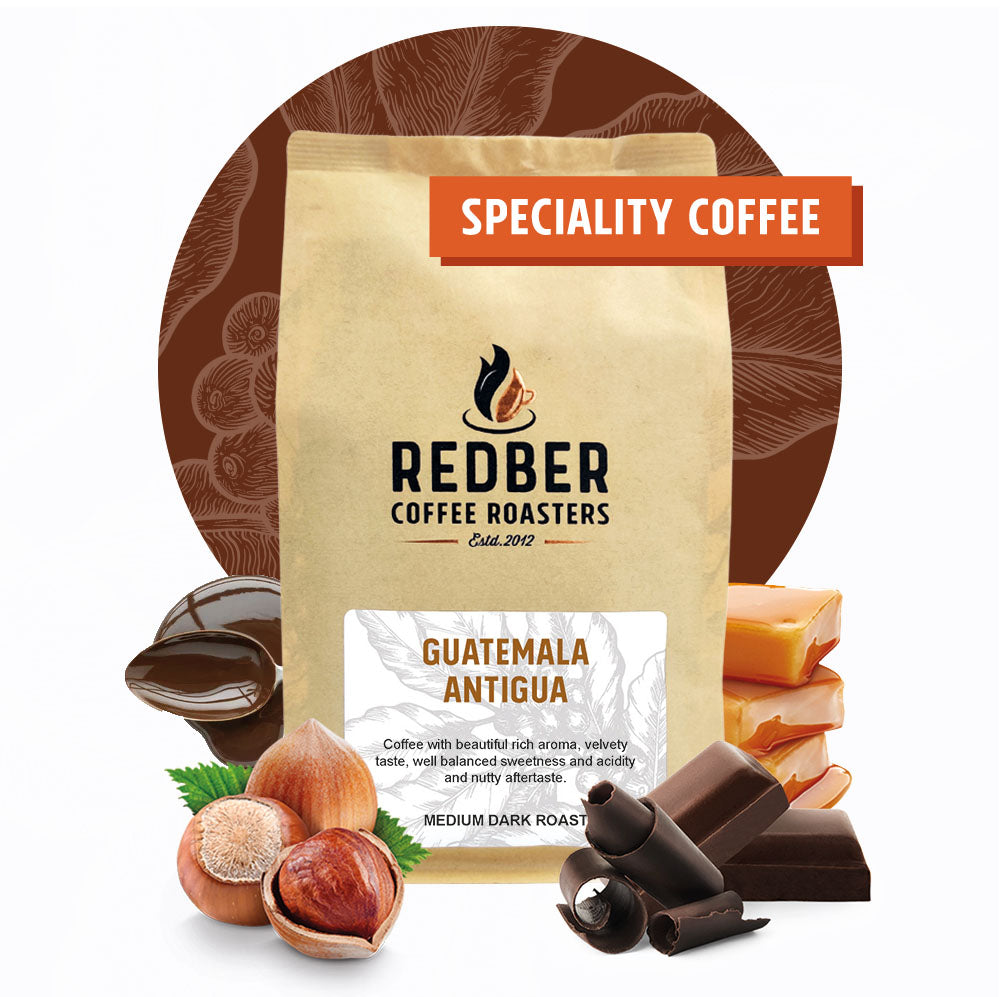 GUATEMALA ANTIGUA LOS VOLCANES - Medium-Dark Roast Coffee