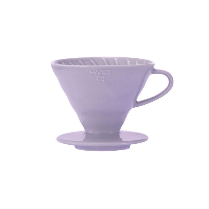 Hario V60 02 (2 Cups) Ceramic Coffee Dripper - Heather