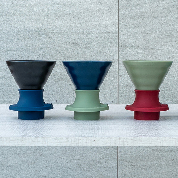 Hario V60 Switch & Match Ceramic Dripper Size 02 - Matte Black