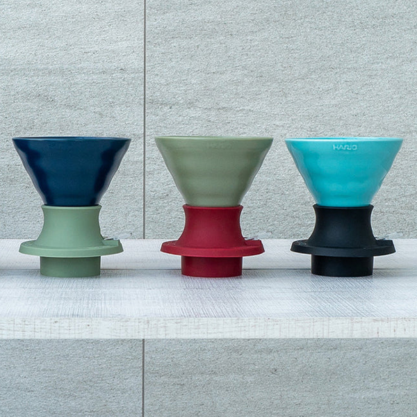 Hario V60 Switch & Match Ceramic Dripper Size 02 - Oil Green