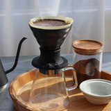 Hario V60 Switch & Match Ceramic Dripper Size 02 - Matte Black