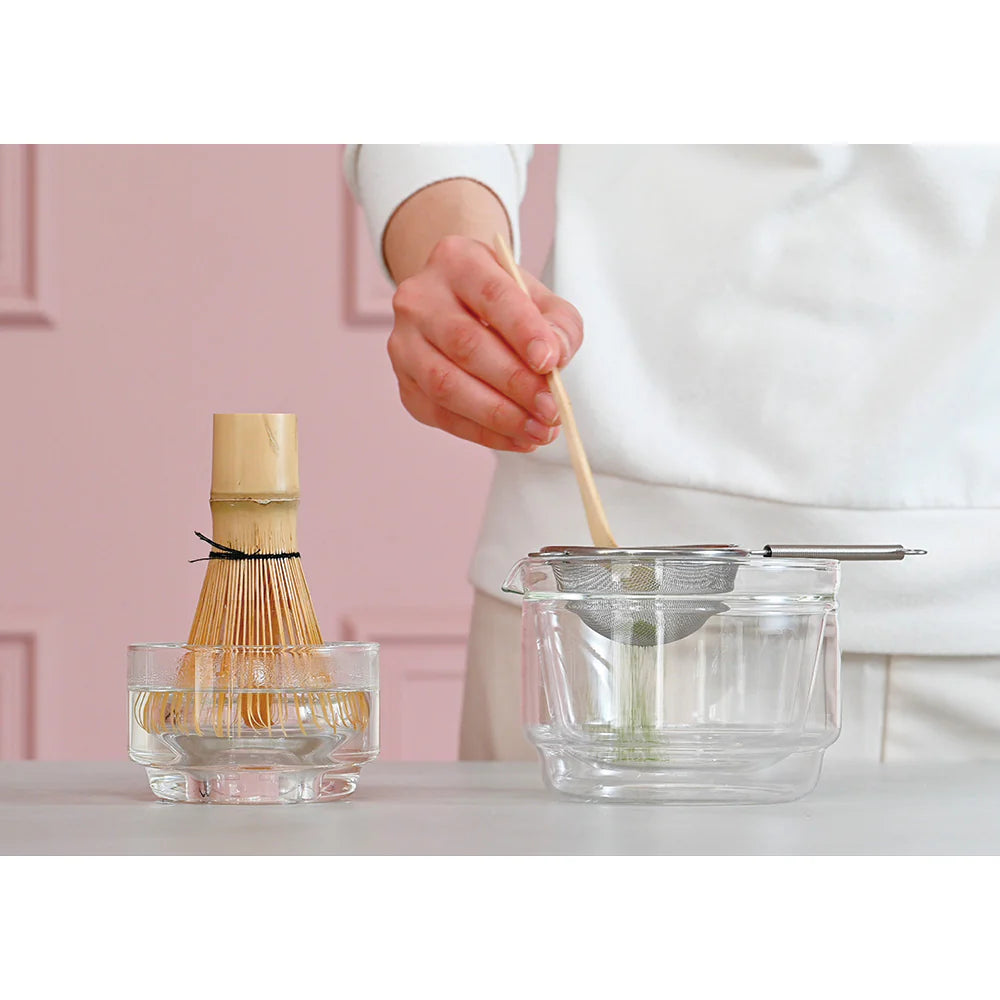 Hario Matcha Collection Tea Set - Clear