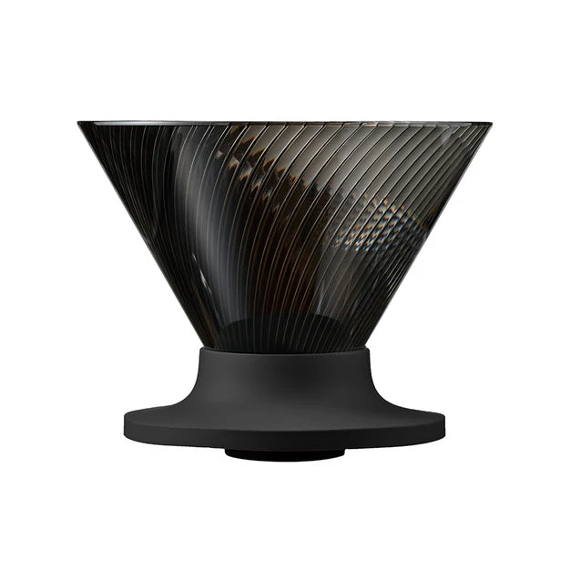 Hario V60 Dripper Neo - Size 02 Black coffee maker dripper with textured design