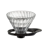 Hario V60 Glass Coffee Dripper Size 02 - Black