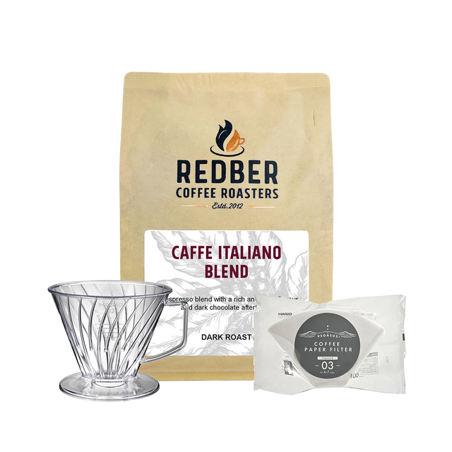 Hario Pegasus Dripper Size 03 Coffee Bundle