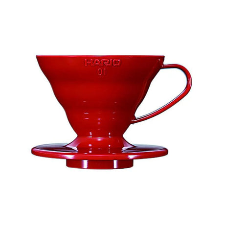 Hario coffee dripper 01 plastic red