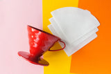 Hario V60 01 (1 Cup) Plastic Coffee Dripper - Red