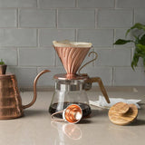 Hario V60 Coffee Dripper Size 02 - Copper