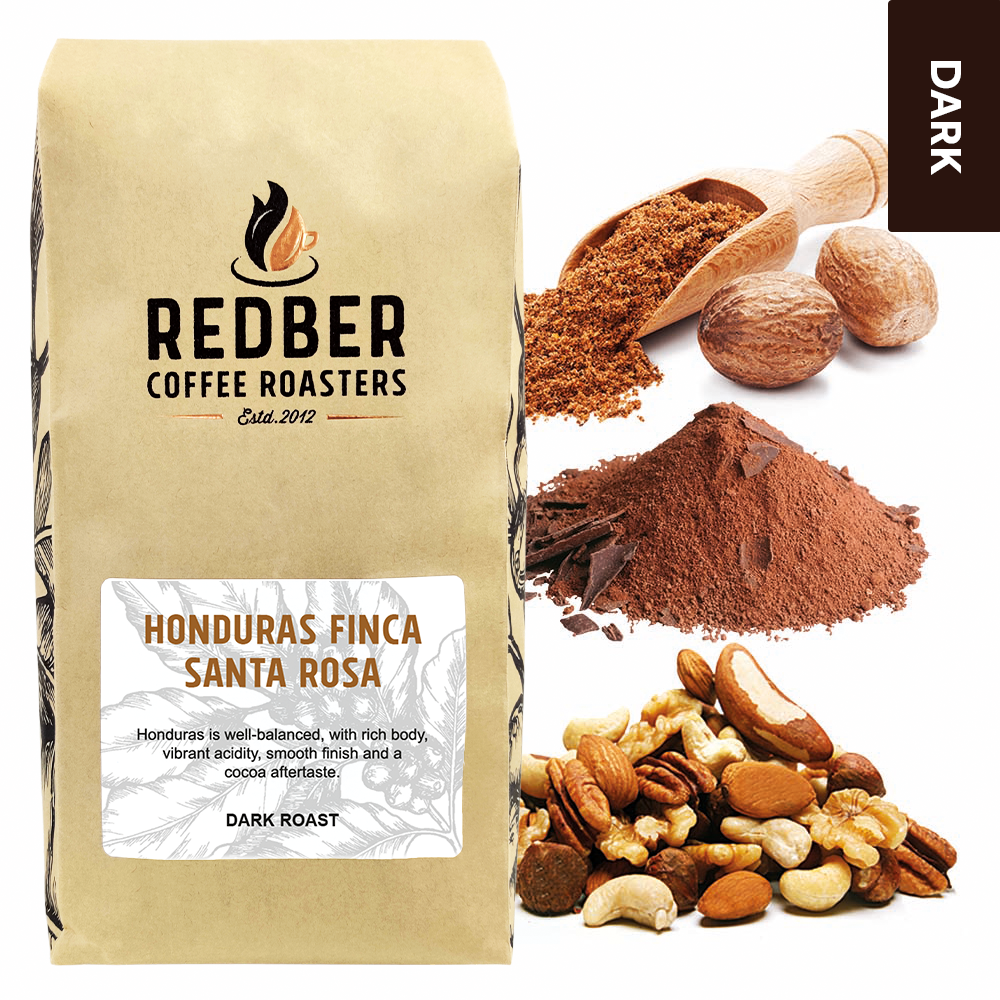 HONDURAS SHG FINCA SANTA ROSA - Dark Roast Coffee