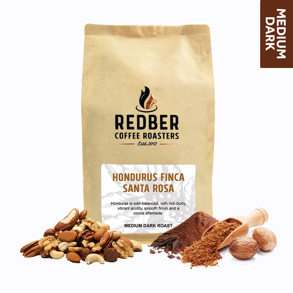 HONDURAS SHG FINCA SANTA ROSA - Medium-Dark Roast Coffee