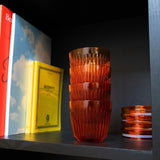 HuskeeRenew Reusable 6oz Coffee Cups 4 Pack - Amber