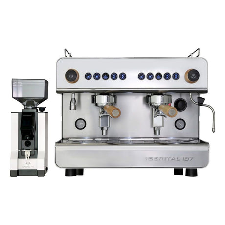 Eureka Mignon Specialista Coffee Grinder - White
