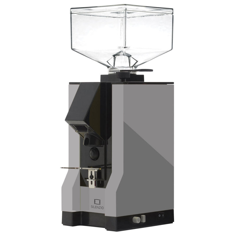 Eureka Mignon Silenzio Coffee Grinder - Silver