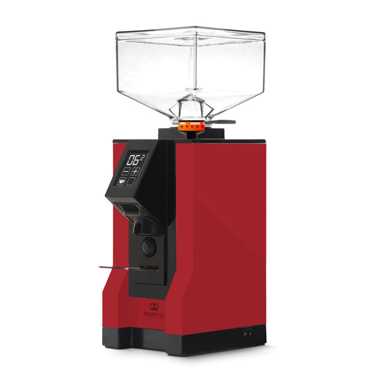 Eureka Mignon Perfetto Coffee Grinder - Red
