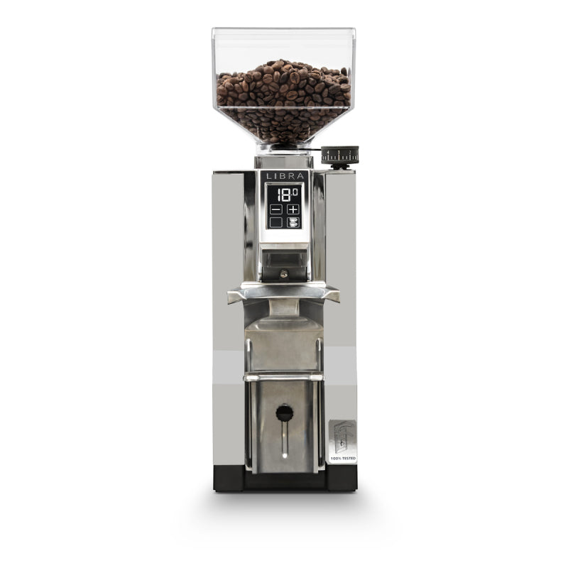 Eureka Mignon Libra Coffee Gridner - Chrome 16CR