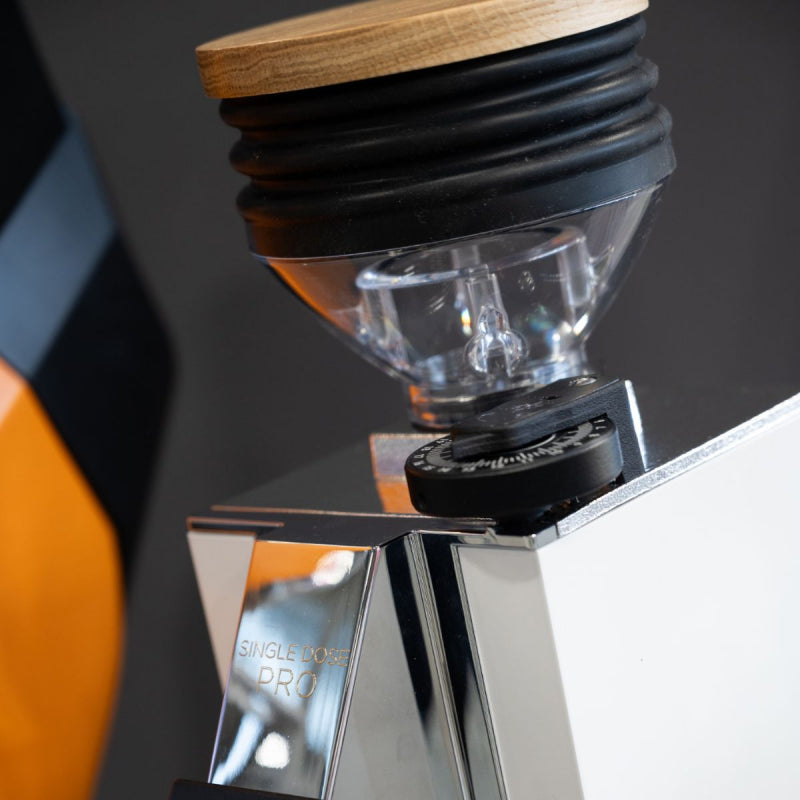 Eureka Oro Mignon Single Dose Pro Grinder - White