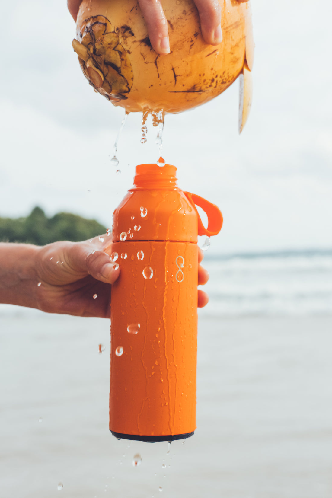 Ocean Bottle Original 500ml - Sun Orange, Redber Coffee Roastery