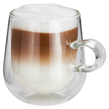 Judge Duo 2 Piece Latte Glass Set, 325ml