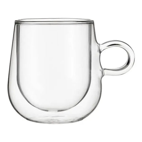 Judge Duo 2 Piece Latte Glass Set, 325ml