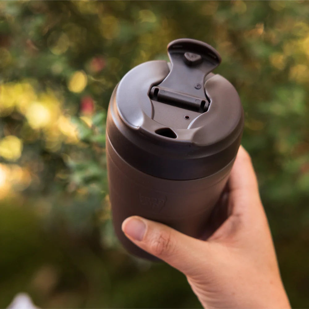 KeepCup 2-in-1 Water Bottle & Cup Lid Gift Box - Chocolate