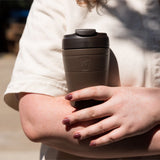 KeepCup 2-in-1 Water Bottle & Cup Lid Gift Box - Chocolate