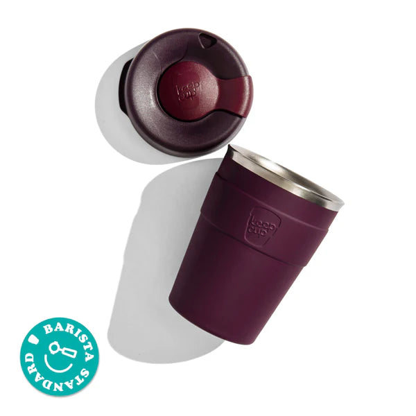 KeepCup Thermal Stainless Steel Reusable Coffee Cup M 12oz - Alder
