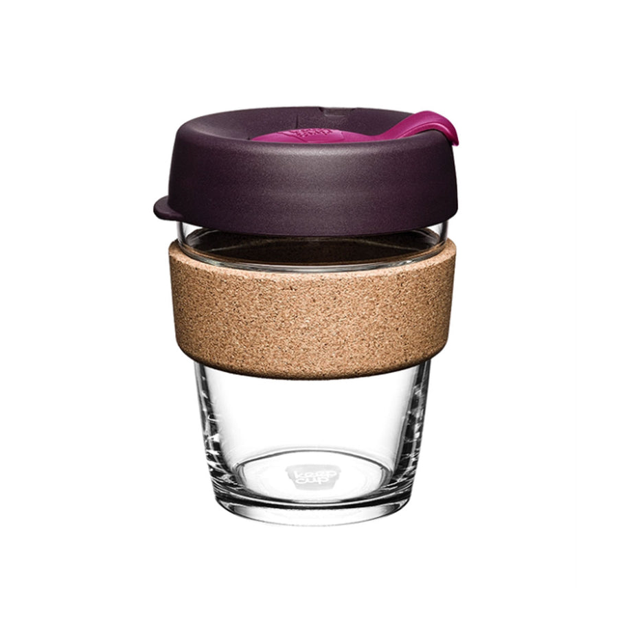 KeepCup Brew Cork Glass Reusable Coffee Cup 12oz - Nutmeg