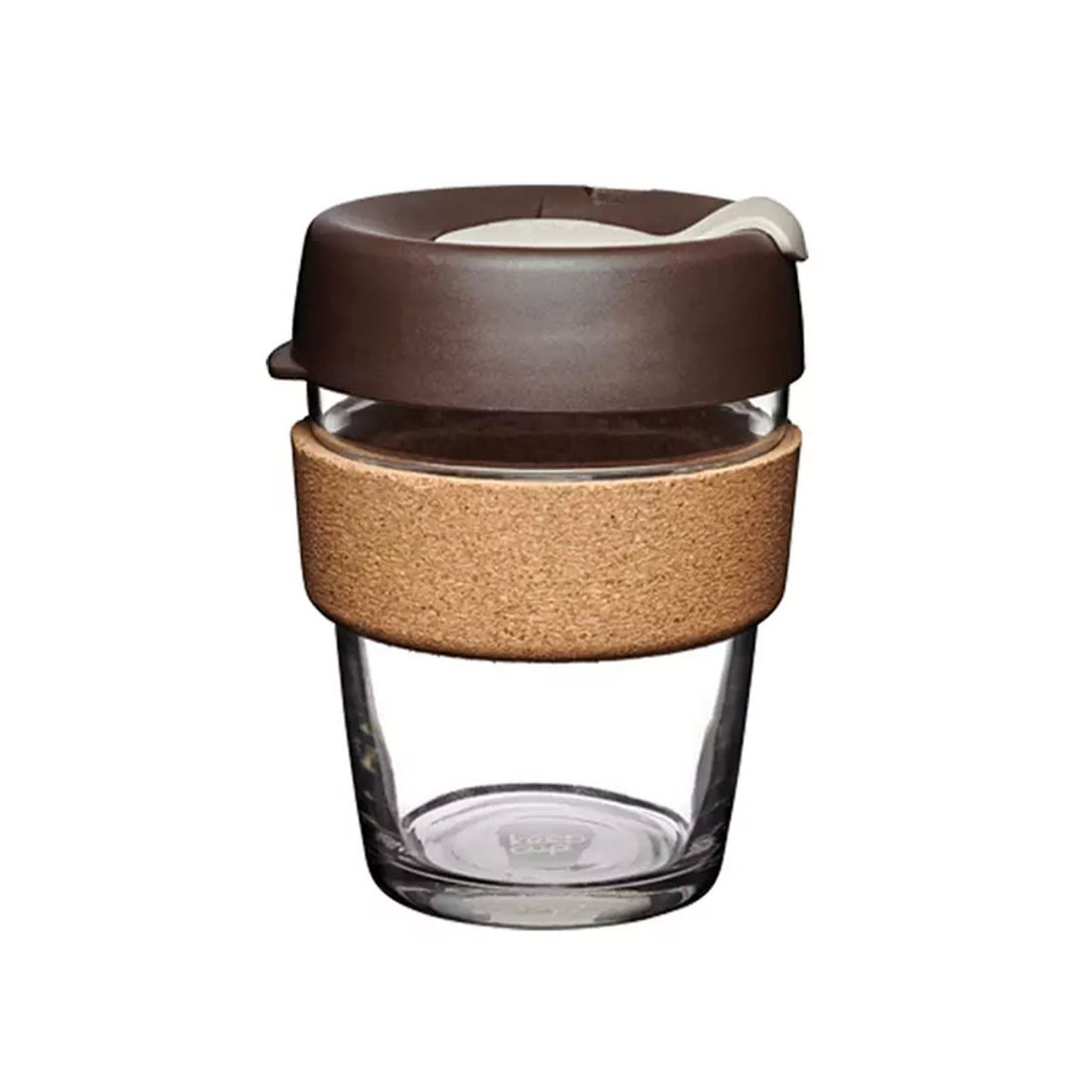 KeepCup Brew Cork Glass Reusable Coffee Cup 12oz - Almond