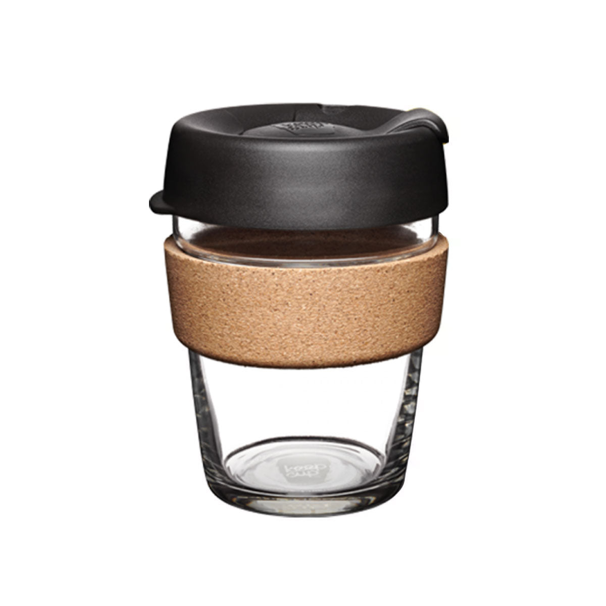 KeepCup Brew Cork Glass Reusable Coffee Cup 12oz Black Redber Coffee
