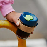 KeepCup Brew Cork Glass Reusable Coffee Cup M 12oz/340ml - Deep