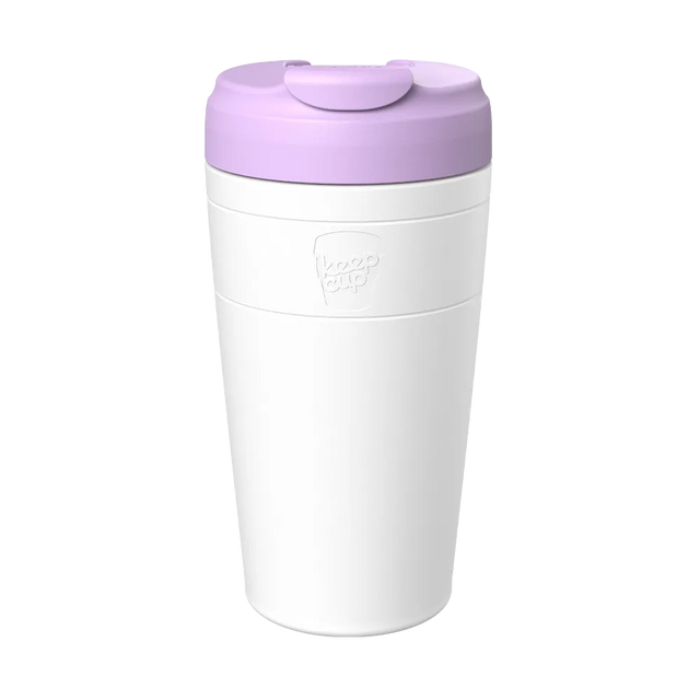 KeepCup Commuter Insulated Reusable Cup L 16oz/454ml - White Lilac