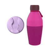 KeepCup 2-in-1 Water Bottle & Cup Lid Gift Box - Grenache Lilac