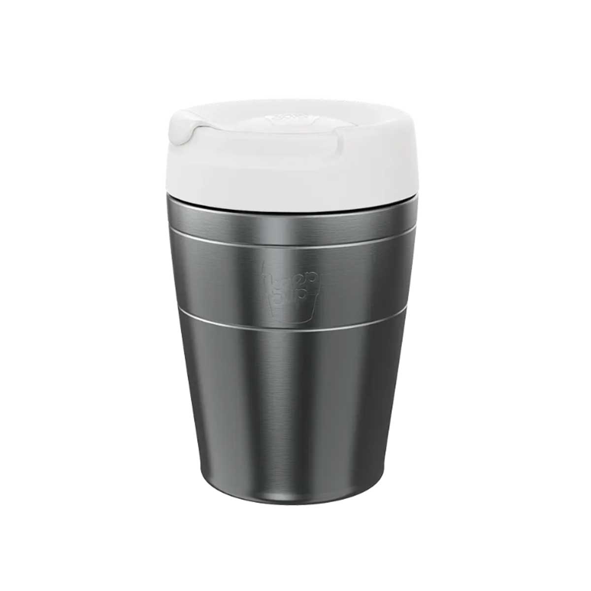 KeepCup Helix Traveller Stainless Steel Reusable Coffee Cup M 12oz - Nitro Bone