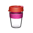 KeepCup Press Fit Original Clear Plastic Reusable Coffee Cup M 12oz/340ml - Daybreak