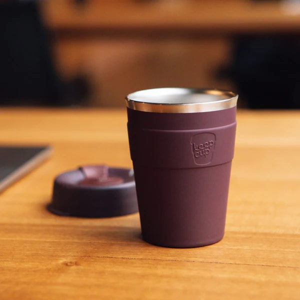 KeepCup Thermal Stainless Steel Reusable Coffee Cup M 12oz - Alder