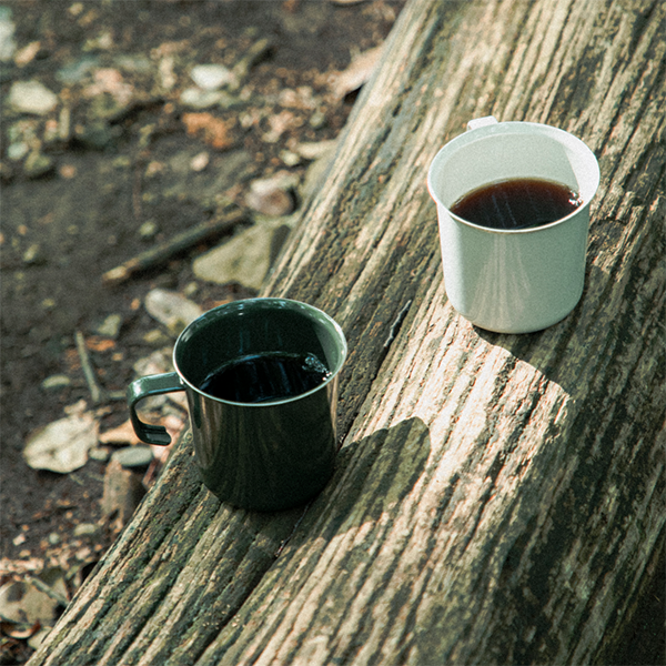 Kinto FORIS Wide Mug 360ml - Ash Green