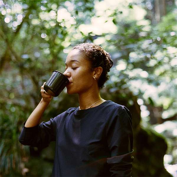 Kinto FORIS Wide Mug 360ml - Ash Green