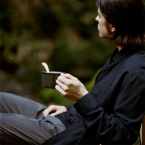 Kinto FORIS Wide Mug 400ml - Ash Green