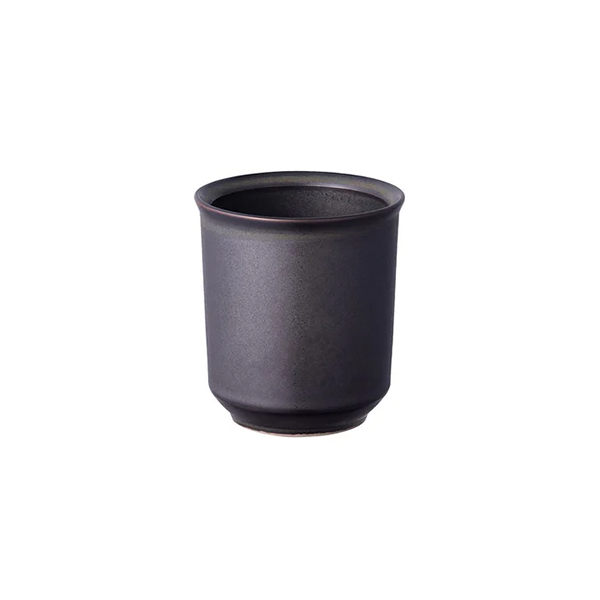 Kinto RIM Tea Cup 180ml - Matte Black