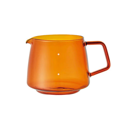 Kinto Sepia Coffee Jug Amber Colour 4 cup