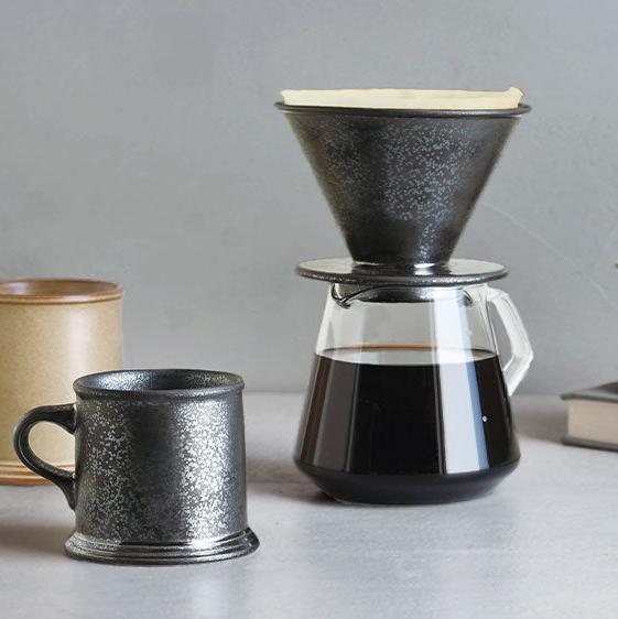 Kinto SCS-S01 Brewer Dripper 2 Cups - Black