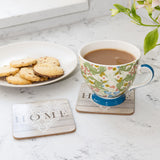 KitchenCraft China 400ml Footed Mugs - Dawn Floral