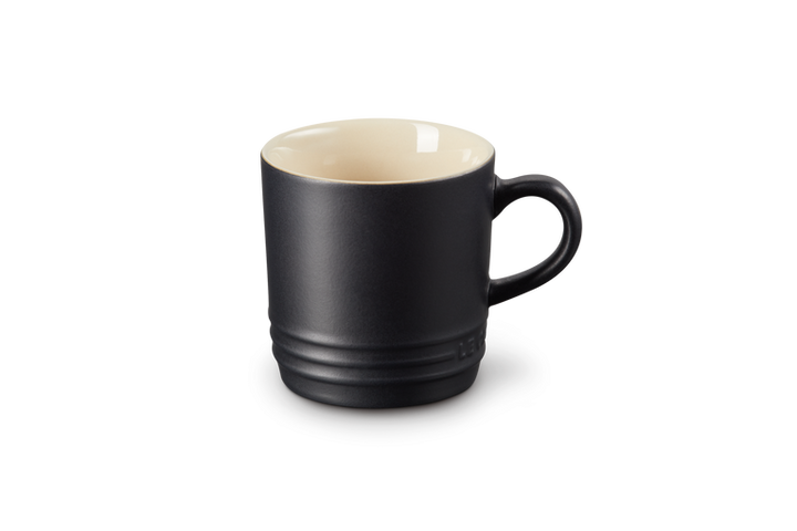 Le Creuset 200ml Cappuccino Mug - Satin Black I Redber Coffee