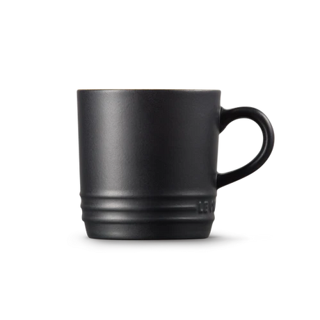 Le Creuset 200ml Cappuccino Mug - Satin Black I Redber Coffee