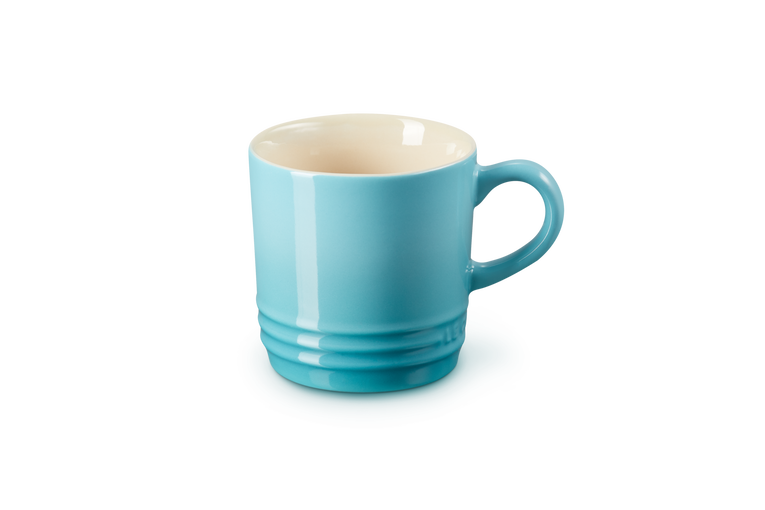Le Creuset 200ml Cappuccino Mug - Teal I Redber Coffee