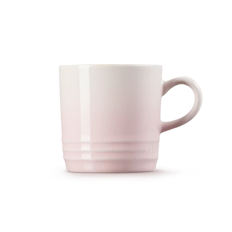 Le Creuset 200ml Cappuccino Mug - Shell Pink I Redber Coffee