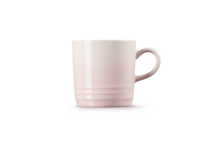 Le Creuset 200ml Cappuccino Mug - Shell Pink I Redber Coffee